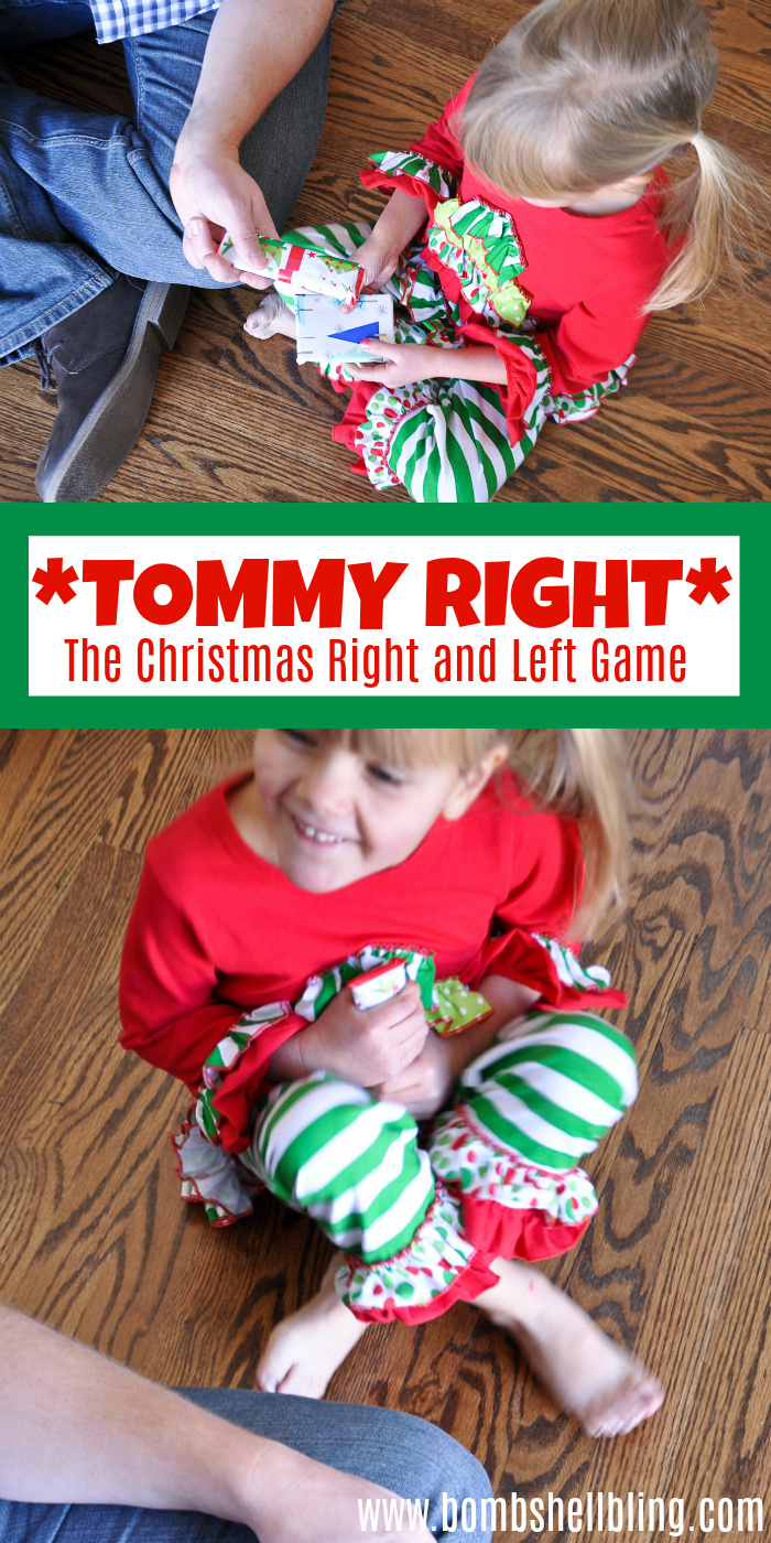 The Christmas right and left game is perfect to play with your family this holiday season. It is a great holiday tradition to enjoy every year.