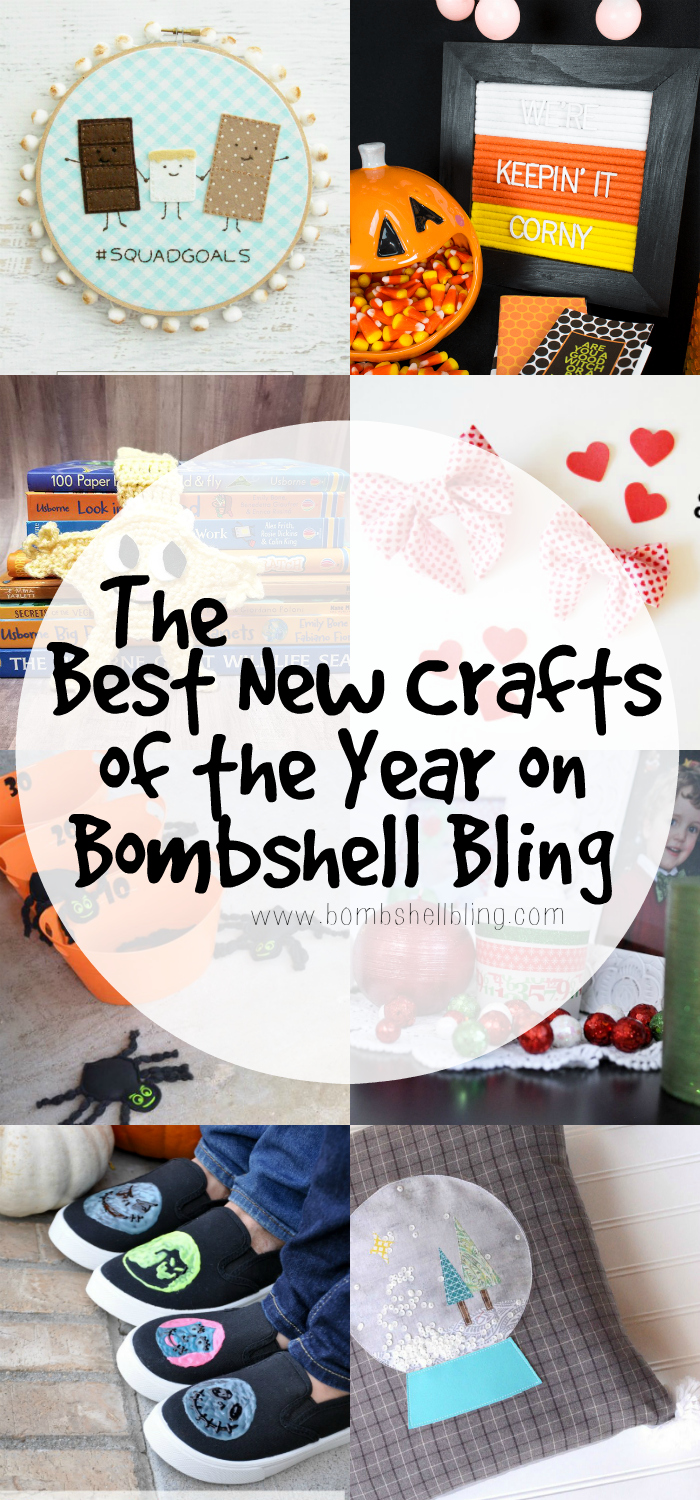 The top new craft posts of the year on Bombshell Bling. From sewing to jewelry, these new craft posts will have you covered!