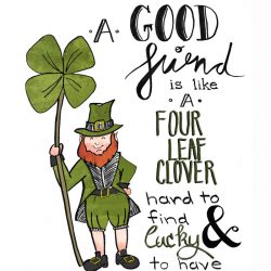 Lucky Friend Printable