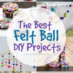Felt Ball DIY Projects: The Best Ideas from Around the Internet