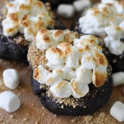 Dark Chocolate S’mores Cookies