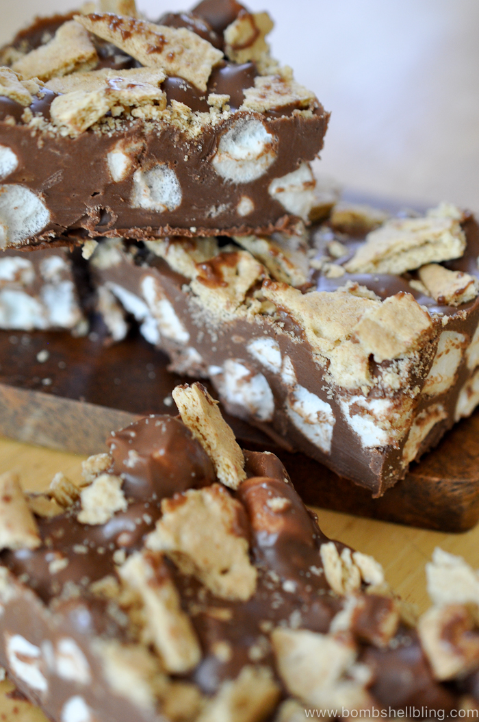 These peanut butter s'mores bars come together in minutes. They are rich and intense, sure to delight your tastebuds! Try them today!