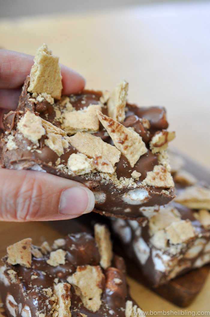 These peanut butter s'mores bars come together in minutes. They are rich and intense, sure to delight your tastebuds! Try them today!