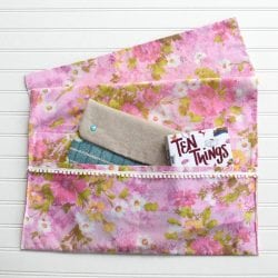 Vintage Pillowcase Bed Caddy Tutorial