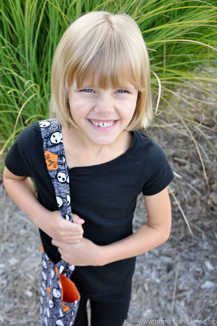This Jack Skellington Tote Bag is perfect for trick-or-treating or for hauling around any number of things all October long!