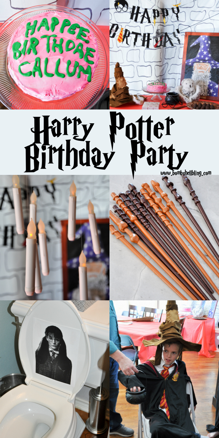 This Harry Potter Birthday Party is full of great ideas for games, food, and decor!  Perfect inspiration for your next birthday bash!