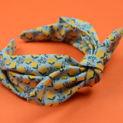 Easy Knot Bow Headband – Free Sewing Pattern