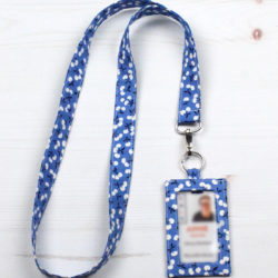 DIY Fabric Lanyard and Badge Holder – Free Sewing Pattern