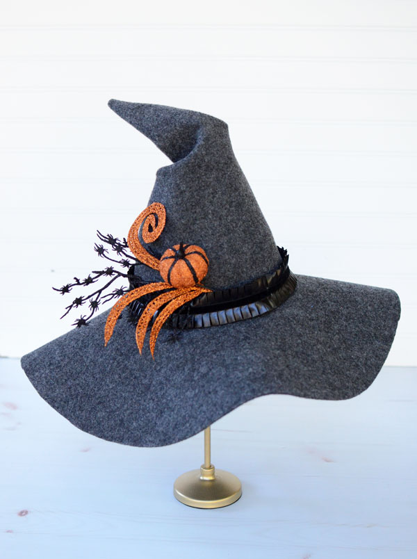 Easy Felt Witch Hat – Free Sewing Pattern