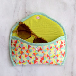 Padded Sunglasses Case Free Sewing Pattern