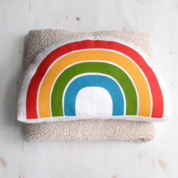 Rainbow Pillow – Free Sewing Pattern