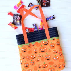 Halloween Trick or Treat Bag – Free Sewing Pattern