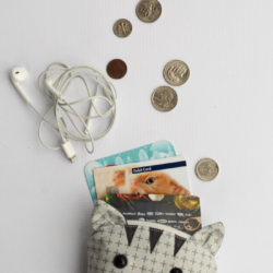 Kitty Cat Coin Purse – Free Sewing Pattern