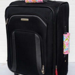 DIY Luggage Handle Wrap with ID Pocket – Free Pattern