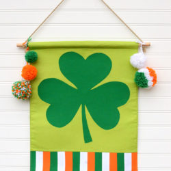 St. Patrick’s Day Shamrock Banner Free Sewing Pattern