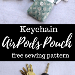 Keychain AirPods Pouch Free Sewing Pattern